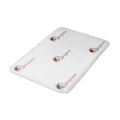 ** MERRY CHRISTMAS BATH MAT* MATCHING ACCESSOIRES BADMAT (Gekanteld)