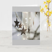 MERRY CHRISTMAS BE COZY AND WAR KAART (Gele Bloem)