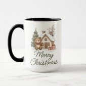 Merry Christmas Bear Mug for Family or Coworkers Mok (Links)