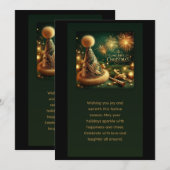 merry christmas bedankkaart (Voorkant / Achterkant)