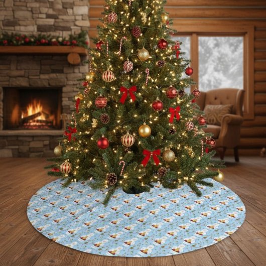 Merry Christmas Beekeeper Pattern Kerstboom Rok