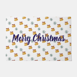 Merry Christmas Bell Doormat Deurmat