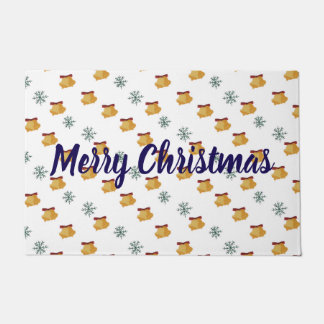 Merry Christmas Bell Doormat Deurmat