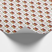 Merry Christmas Bells Cadeaupapier (Hoek)