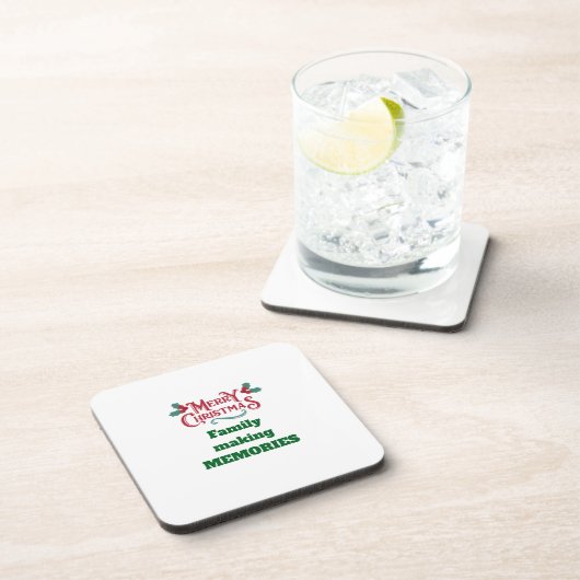  Merry Christmas Beverage Coaster Bier Onderzetter (Rechterzijde)
