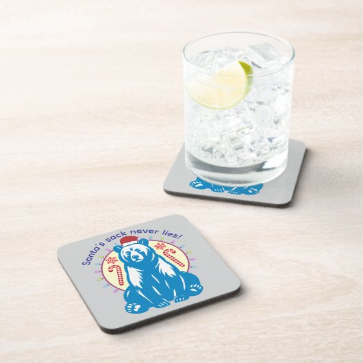 Merry Christmas Bier Onderzetter (Rechterzijde)