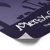 merry christmas | birth of the baby Jesus Poster (Hoek)