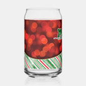 Merry Christmas Blikvorm Glas (Voorkant)