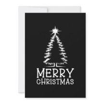 Merry Christmas Boom Zwarte Chic Vervuild Grunge