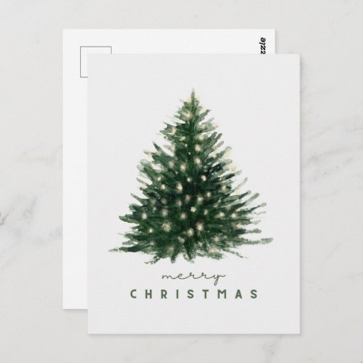 merry christmas briefkaart (Voorkant / Achterkant)