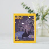 Merry Christmas. Briefkaart (Staand voorkant)