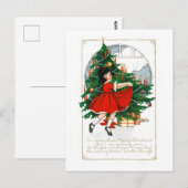  MERRY CHRISTMAS BRIEFKAART (Voorkant / Achterkant)