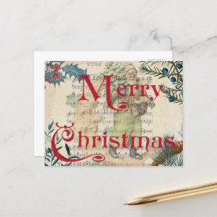 MERRY CHRISTMAS BRIEFKAART