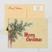  Merry Christmas Briefkaart (Voorkant / Achterkant)