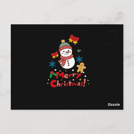 Merry Christmas! Briefkaart (Achterkant)