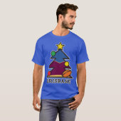 Merry Christmas Brisbane Christmas gift idea boy f T-shirt (Voorkant volledig)