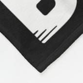 Merry Christmas Bruh Capybara Dabbing Santa Hat Xm Fleece Deken (Hoek)