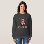 Merry Christmas BRUH Grappig design T-shirt (Voorkant volledig)