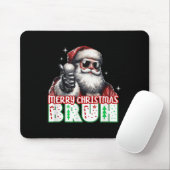 Merry Christmas Bruh Thumbs Up Chill Santa Claus F Muismat (Met muis)
