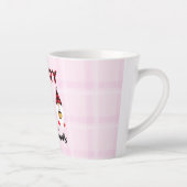 Merry Christmas- Buffalo Plaid Gnomes Latte Mok (Rechts)