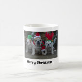 Merry Christmas Bulldog Mok (Center)
