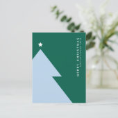 MERRY CHRISTMAS Business Company Briefkaart (Staand voorkant)