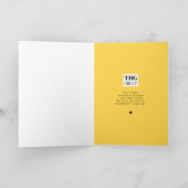 MERRY CHRISTMAS Business Company Corporate Holiday Feestdagen Kaart (Binnen)