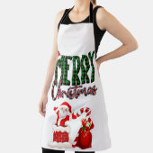 Merry Christmas by Santa - Apron Schort (Insitu)