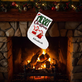 Merry Christmas by Santa - Christmas Stocking Kleine Kerstsok