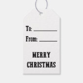 MERRY CHRISTMAS CADEAULABEL (Voorkant)