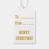 MERRY CHRISTMAS CADEAULABEL (Voorkant)