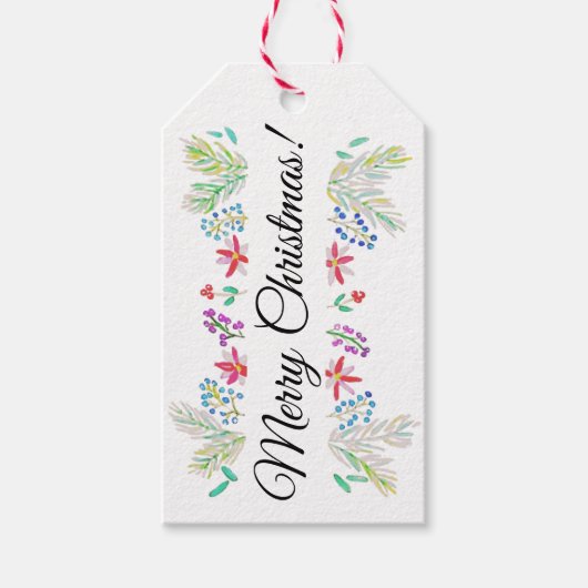 Merry Christmas! Cadeaulabel (Voorkant)