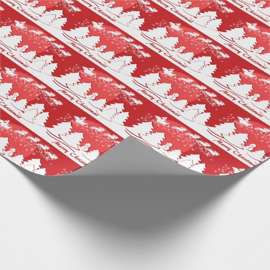 Merry Christmas  Cadeaupapier (Hoek)