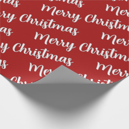 Merry Christmas Cadeaupapier (Hoek)