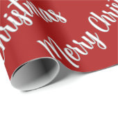 Merry Christmas Cadeaupapier (Rol Hoek)