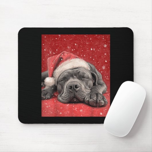 Merry Christmas Cane Corso Muismat (Met muis)