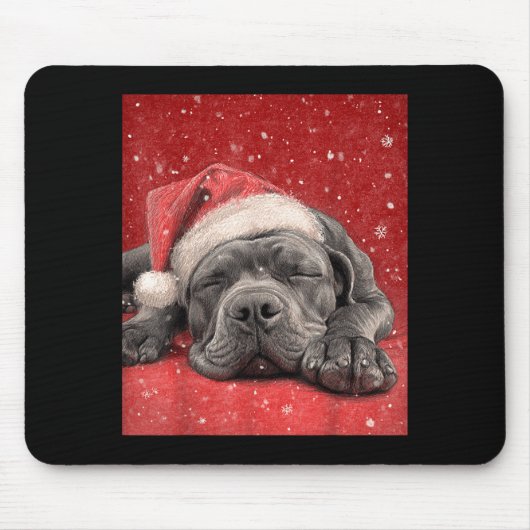 Merry Christmas Cane Corso  Muismat (Voorkant)