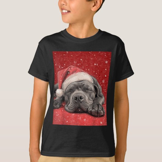 Merry Christmas Cane Corso T-shirt (Voorkant)