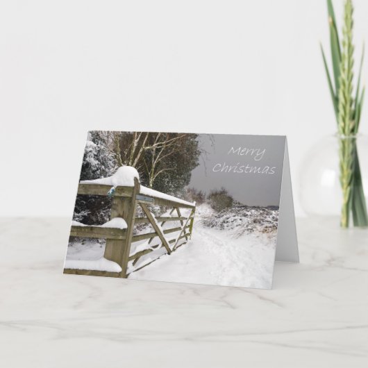 Merry Christmas Card Feestdagen Kaart (Voorkant)