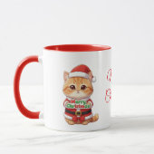 Merry Christmas Cat Lover's Mug Mok (Links)