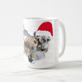 Merry Christmas cats and dogs mug Koffiemok (Voorkant rechts)
