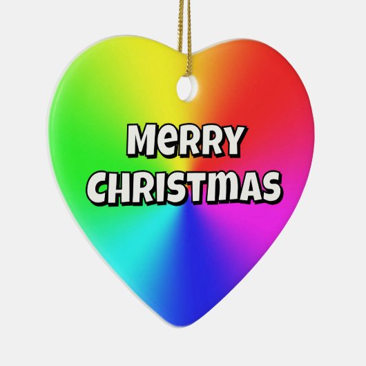 Merry Christmas (Change the Words) Ornament (Rechts)