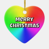 Merry Christmas (Change the Words) Ornament (Voorkant)