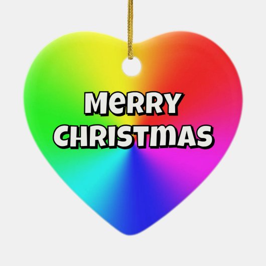 Merry Christmas (Change the Words) Ornament (Achterkant)