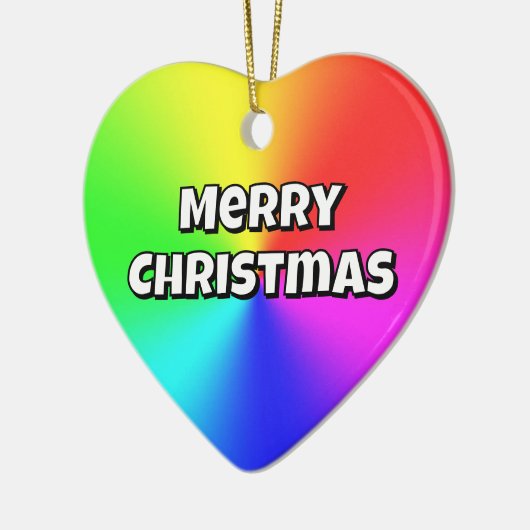 Merry Christmas (Change the Words) Ornament (Links)