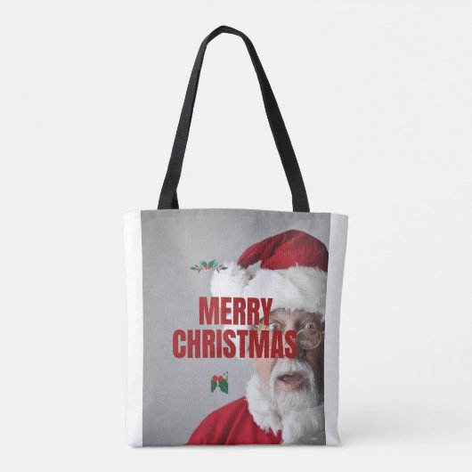 Merry Christmas Cheer Tas (Achterkant)