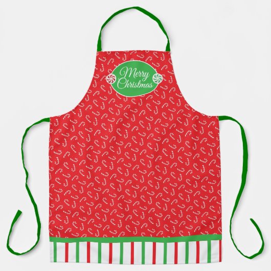 Merry Christmas Chef Schort (Voorkant)
