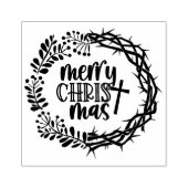 MERRY CHRISTMAS CHRIST CENTERED RUBBERSTEMPEL (Afrduk)