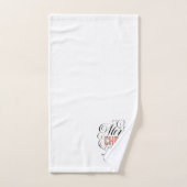 Merry CHRISTmas Christelijk Jesus Christ Calligrap Bad Handdoek (Handdoek)