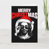 Merry Christmas Christian Jesus Pajamas Pjs Xmas M Kaart (Voorkant)